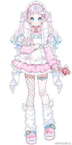 画像ギャラリー No.002のサムネイル画像 / 「にじさんじ」の新人ライバー,ぷりん・らら・もーどさんとぽめろ・ぱんちさんが本日デビュー。とある理由で人間界にやってきた元魔法少女