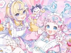 「にじさんじ」の新人ライバー，ぷりん・らら・もーどさんとぽめろ・ぱんちさんが本日デビュー。とある理由で人間界にやってきた元魔法少女