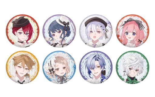 画像ギャラリー No.008のサムネイル画像 / にじさんじライバー8人がイメージカラーの風船を手にした「ふわふわバルーン」グッズが7月27日発売