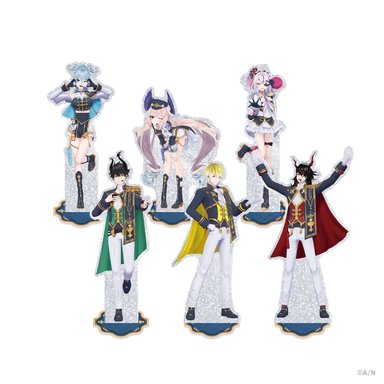 画像ギャラリー No.005のサムネイル画像 / にじさんじ「共通衣装3Dグッズ」にライバー15名が加わって9月7日発売。「にじぱぺっと 共通衣装シリーズ」も8名登場