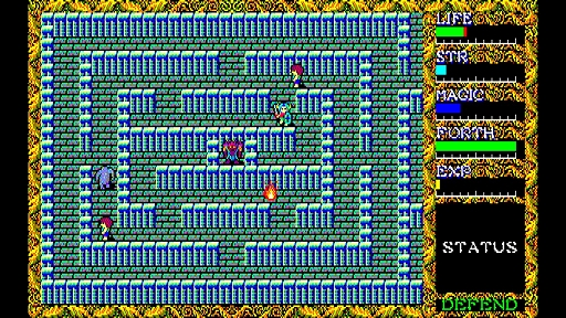 画像ギャラリー No.004のサムネイル画像 / 名作アクションRPG「ハイドライドII PC-8801」がSteamに登場。EGGコンソール版を5月15日に配信開始