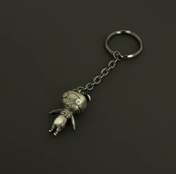 画像ギャラリー No.004のサムネイル画像 / TGS2008でFFXIデザインのカードケースやキーホルダーなど販売。「闇の王」特別展示も