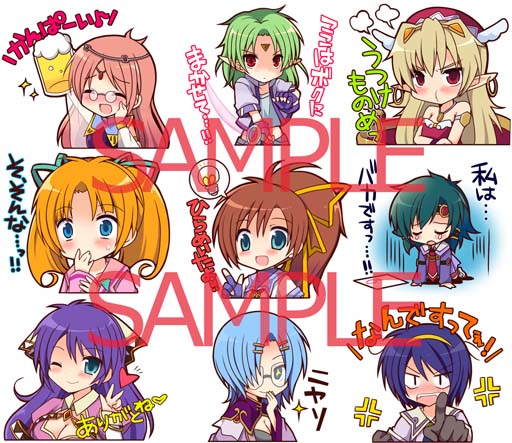 画像ギャラリー No.001のサムネイル画像 / 工画堂,「蒼い海のトリスティア」LINEスタンプ発売。「海」をモチーフとしたティザーサイトを公開