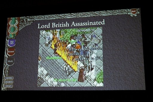 画像ギャラリー No.022のサムネイル画像 / ［GDC 2018］王の死を以って，ゲームはプレイヤーのものになった。リチャード・ギャリオット氏達が語る「Ultima Online」のポストモーテム