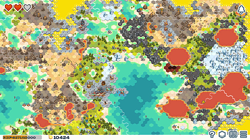 画像ギャラリー No.004のサムネイル画像 / マインスイーパー風の世界開拓ゲーム「Dungeon Sweeper Plus」が,2026年にSteamで配信。2023年に公開されたフリーゲームの進化版