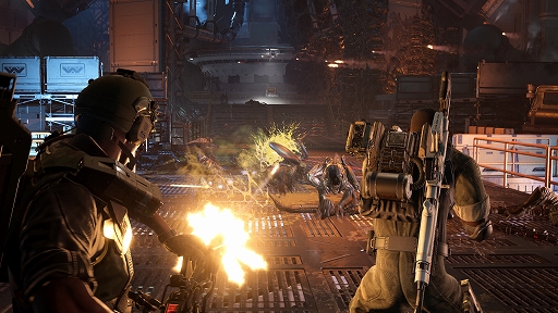 画像ギャラリー No.002のサムネイル画像 / Co-op専用シューティングACT「Aliens: Fireteam Elite 2」のプレイアブルデモを体験。ゼノモーフで溢れる宇宙船で救助活動……いやとにかく生き残れ！