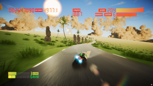 画像ギャラリー No.003のサムネイル画像 / 80年代の名作にインスパイアされたレースゲーム「Super Night Riders S1」，早期アクセス版をSteamでリリース。10％オフセールを開催中