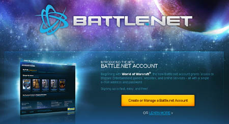 画像ギャラリー No.001のサムネイル画像 / Blizzard，Battle.netアカウントをリニューアル