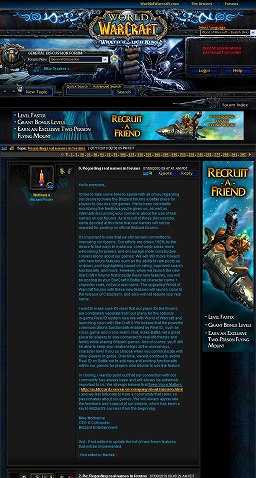画像ギャラリー No.001のサムネイル画像 / Blizzard EntertainmentがBattle.netにおける実名制導入を取り止めに。コミュニティの猛反対により予定を急遽変更