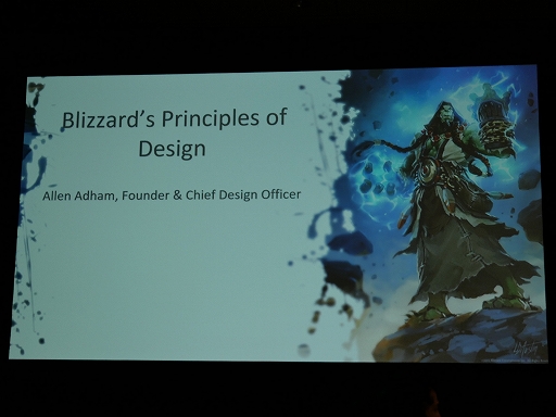 画像ギャラリー No.001のサムネイル画像 / ［GDC 2023］Blizzard Entertainment創設者アレン・アドハム氏が語る，同社30年の歴史が生み出したゲームデザイン“12の原則”