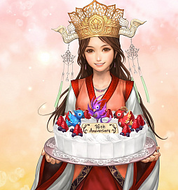 画像ギャラリー No.009のサムネイル画像 / 「新・天上碑」,最強武器「神器」が登場。新MAP「火焔山頂上」の実装や16周年記念イベントも