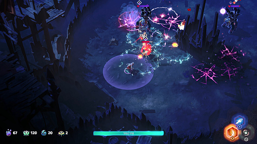 画像ギャラリー No.005のサムネイル画像 / “Hades風”と高評価を受けるローグライトアクションRPG「Echoes of Mystralia」,体験版が日本語に対応