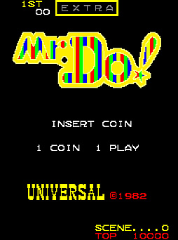 画像ギャラリー No.001のサムネイル画像 / ピエロが地中を掘り進み冒険するアクションゲーム「Mr.Do!」,アーケードアーカイブスで5月15日に配信開始