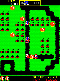 画像ギャラリー No.002のサムネイル画像 / ピエロが地中を掘り進み冒険するアクションゲーム「Mr.Do!」,アーケードアーカイブスで5月15日に配信開始
