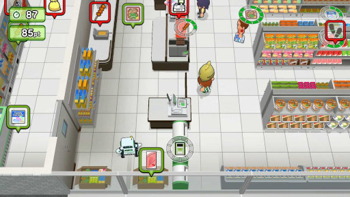 画像ギャラリー No.007のサムネイル画像 / ドタバタアクション「ワンオペ!コンビニ」,PC/Switch向けにリリース。レジや品出し,フライヤー調理など,あらゆる業務を担当する