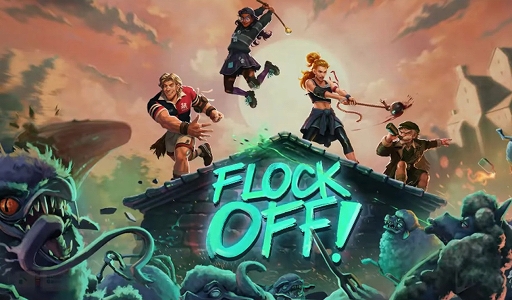 画像ギャラリー No.001のサムネイル画像 / ソロもしくは最大4人で楽しむサバイバルアクション「Flock Off!」がアナウンス。ゾンビ化したヒツジの大群に立ち向かえ!