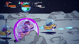 画像ギャラリー No.005のサムネイル画像 / レトロなカートゥーン作品にインスパイアされたベルトスクロールACT「熱血乱闘軍団」,Steamでリリース。最大4人のローカル協力プレイに対応