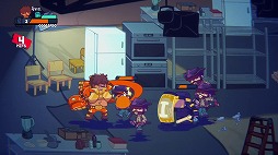 画像ギャラリー No.008のサムネイル画像 / レトロなカートゥーン作品にインスパイアされたベルトスクロールACT「熱血乱闘軍団」,Steamでリリース。最大4人のローカル協力プレイに対応
