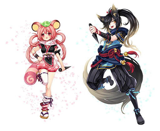 画像ギャラリー No.001のサムネイル画像 / 「マビノギ」，日本先行アップデート「忍者」を本日実施。キャラクターを早く成長させられる期間限定サーバー「ロナパン」も開設