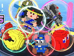 ナムコの名作アーケードゲームをモチーフにした3Dパズル「NAMCO LEGENDARY Mountains」，6月25日に発売決定