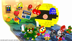 画像ギャラリー No.017のサムネイル画像 / パックマンやマッピーのボクセルが登場する3Dパズルゲーム「NAMCO LEGENDARY Mountains」，本日発売