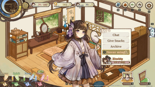 画像ギャラリー No.004のサムネイル画像 / 桃源郷で娘を育てるシミュレーションや，“ぐにゃぐにゃの麺人間”を運ぶ協力アクションなど，2P Gamesの新作を紹介［BW2026］