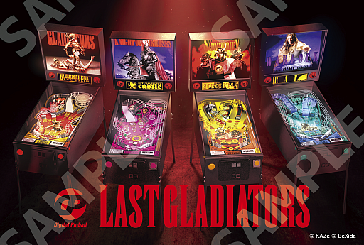 画像ギャラリー No.017のサムネイル画像 / 伝説のデジタルピンボール「Digital Pinball: Last Gladiators」，完全移植版が2026年リリース。オンラインランキング機能も新たに実装