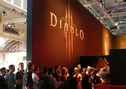 画像ギャラリー No.001のサムネイル画像 / ［Gamescom］ドイツで「Diablo III」がプレイアブル展示！　ウィザード男が砂漠で大暴れ！