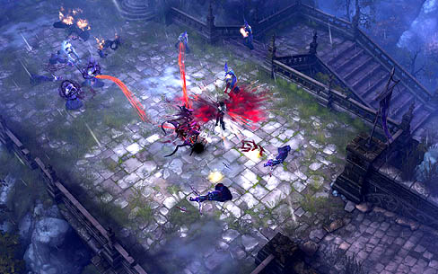 画像ギャラリー No.004のサムネイル画像 / 「Diablo III」の5人めのキャラクタークラス「デーモンハンター」がBlizzCon 2010で明らかに。クロスボウを二丁拳銃のように使うレンジ系クラス