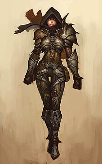 画像ギャラリー No.016のサムネイル画像 / 「Diablo III」の5人めのキャラクタークラス「デーモンハンター」がBlizzCon 2010で明らかに。クロスボウを二丁拳銃のように使うレンジ系クラス