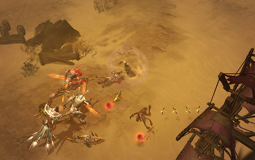 画像ギャラリー No.003のサムネイル画像 / 「Diablo III」の公式サイトで最新スクリーンショットが公開に。ゲームシステム紹介ページでは，モンスターの多彩な行動パターンを披露