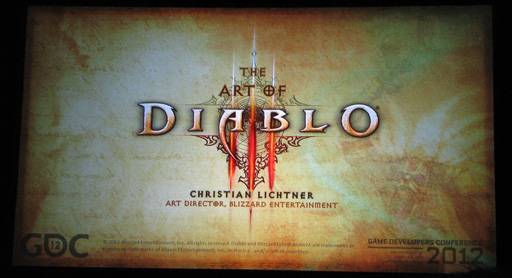 画像ギャラリー No.004のサムネイル画像 / ［GDC 2012］「Diablo III」のマップ，キャラクターやモンスターは，このようにして作られた。Blizzard Entertainmentがゲームアートの講演を実施