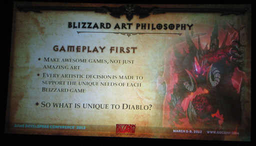 画像ギャラリー No.005のサムネイル画像 / ［GDC 2012］「Diablo III」のマップ，キャラクターやモンスターは，このようにして作られた。Blizzard Entertainmentがゲームアートの講演を実施
