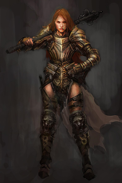 画像ギャラリー No.004のサムネイル画像 / 「Diablo III: Reaper of Souls」で追加される新クラス「Crusader（クルセイダー）」の詳細が公開。既存の5クラスの追加スキルも明らかに