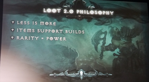 画像ギャラリー No.001のサムネイル画像 / 「Diablo III:Reaper of Souls」で導入される「Loot 2.0」の概要を説明。レジェンダリーやセットアイテムはより魅力的なものに