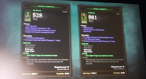画像ギャラリー No.002のサムネイル画像 / 「Diablo III:Reaper of Souls」で導入される「Loot 2.0」の概要を説明。レジェンダリーやセットアイテムはより魅力的なものに