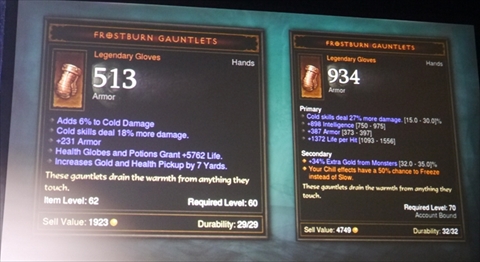 画像ギャラリー No.007のサムネイル画像 / 「Diablo III:Reaper of Souls」で導入される「Loot 2.0」の概要を説明。レジェンダリーやセットアイテムはより魅力的なものに