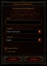 画像ギャラリー No.002のサムネイル画像 / 「Diablo III: Reaper of Souls」のローンチと合わせてPatch 2.0.1にアップデート予定。ClansやCommunitiesの搭載でソーシャル機能がさらに充実