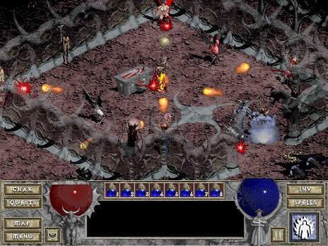 画像ギャラリー No.017のサムネイル画像 / Diabloシリーズが20周年だから，初代「Diablo」の再現ダンジョンで遊びつつ当時を振り返ってみた