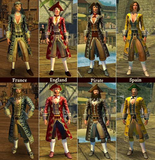 画像ギャラリー No.001のサムネイル画像 / 「Pirates of the Burning Sea」,1周年記念コートを全プレイヤーに進呈
