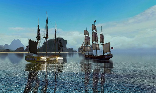 画像ギャラリー No.001のサムネイル画像 / 海賊がテーマのMMORPG「Pirates of the Burning Sea」,月額課金からFree-to-Play(基本プレイ無料)のビジネスモデルへ移行完了