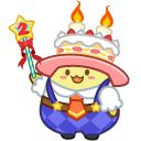 画像ギャラリー No.016のサムネイル画像 / 「ハッピーベジフル」，2周年記念ステッカーを集めて限定アイテムをもらおう
