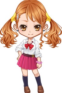 画像ギャラリー No.004のサムネイル画像 / ハンゲームの「アバターPure」に，「あの日見た花の名前を僕達はまだ知らない。」のキャラクターが登場