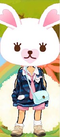 画像ギャラリー No.004のサムネイル画像 / ハンゲームの「アバターPure」が「うさぎのモフィ」とコラボ。限定アバター登場