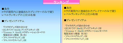 画像ギャラリー No.007のサムネイル画像 / 「眠らない大陸クロノス」が，「Alteil2」と夢のコラボキャンペーン実施