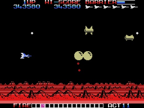 画像ギャラリー No.008のサムネイル画像 / 名作シューティング「ガルケーブ（MSX版）」の無料配信をプロジェクトEGGで開始。数字を瞬時に見極めてパワーアップしよう