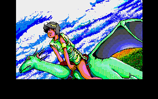 画像ギャラリー No.002のサムネイル画像 / 「ミッドガルツ(PC-9801・Windows11対応版)」,プロジェクトEGGで配信開始。1989年にウルフ・チームが発売したシューティングゲーム