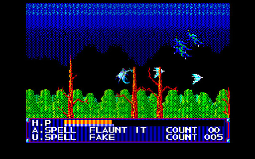 画像ギャラリー No.004のサムネイル画像 / 「ミッドガルツ(PC-9801・Windows11対応版)」,プロジェクトEGGで配信開始。1989年にウルフ・チームが発売したシューティングゲーム