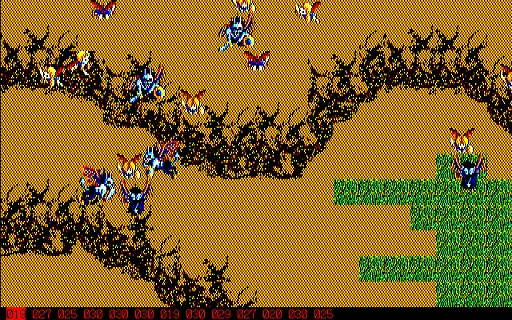 画像ギャラリー No.003のサムネイル画像 / 「DUEL98(PC-9801版)」,プロジェクトEGGで本日配信。1989年に呉ソフトウエア工房からリリースされた多彩な戦術を楽しめるSLG