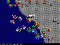 「DUEL98（PC-9801版）」，プロジェクトEGGで本日配信。1989年に呉ソフトウエア工房からリリースされた多彩な戦術を楽しめるSLG